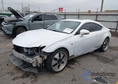 2016 Lexus Rc 350 из США, поврежденный, VIN JTHHE5BC5G5014058